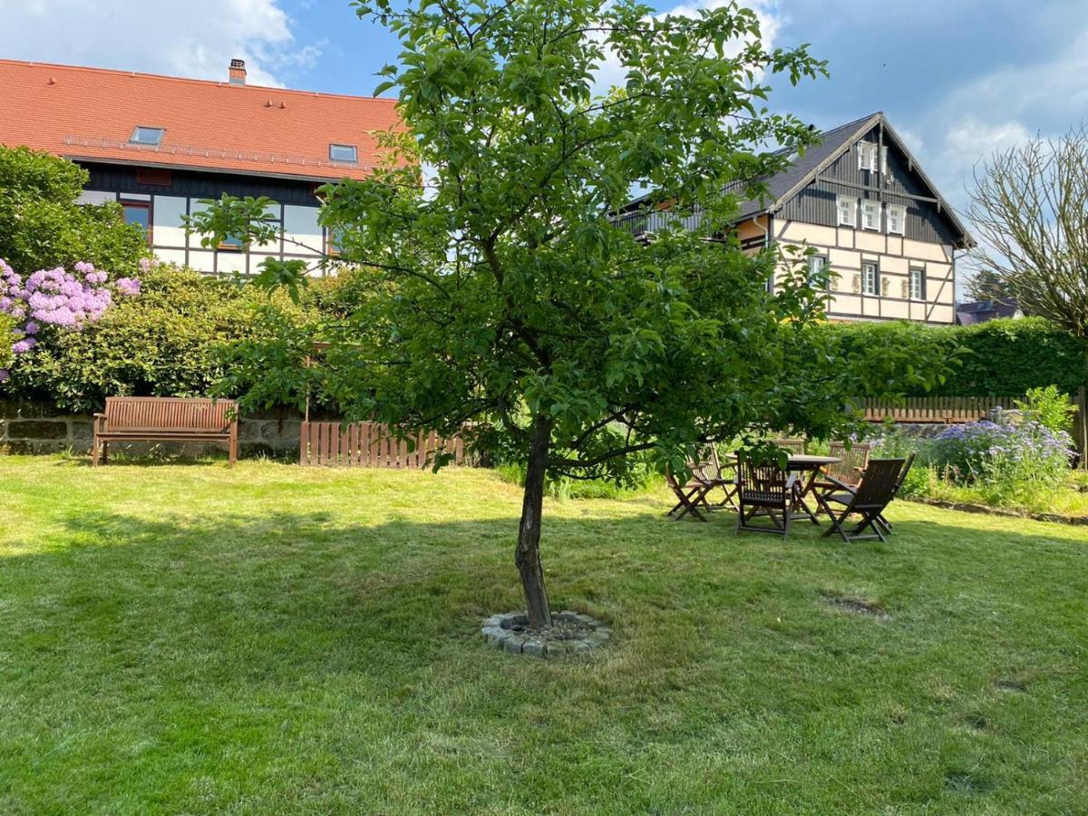 Urlaubsfreude Biedermann Haus Glucksstein Ferienwohnung Aquamarin Bad Schandau Dış mekan fotoğraf